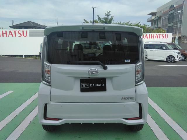 ムーヴ カスタム　ＲＳ　ハイパーリミテッドＳＡＩＩＩ　衝突回避支援システム　ターボ　スタンダードナビ　パノラマモニター　前後ドラレコ　Ｅアイドル　特別仕様車　特別塗装色　１オーナー（3枚目）