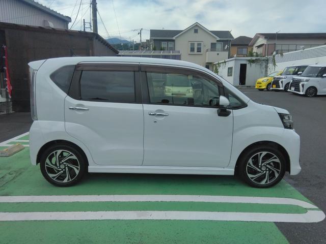 ムーヴ カスタム　ＲＳ　ハイパーリミテッドＳＡＩＩＩ　衝突回避支援システム　ターボ　スタンダードナビ　パノラマモニター　前後ドラレコ　Ｅアイドル　特別仕様車　特別塗装色　１オーナー（4枚目）