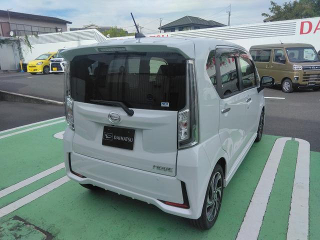 ムーヴ カスタム　ＲＳ　ハイパーリミテッドＳＡＩＩＩ　衝突回避支援システム　ターボ　スタンダードナビ　パノラマモニター　前後ドラレコ　Ｅアイドル　特別仕様車　特別塗装色　１オーナー（8枚目）