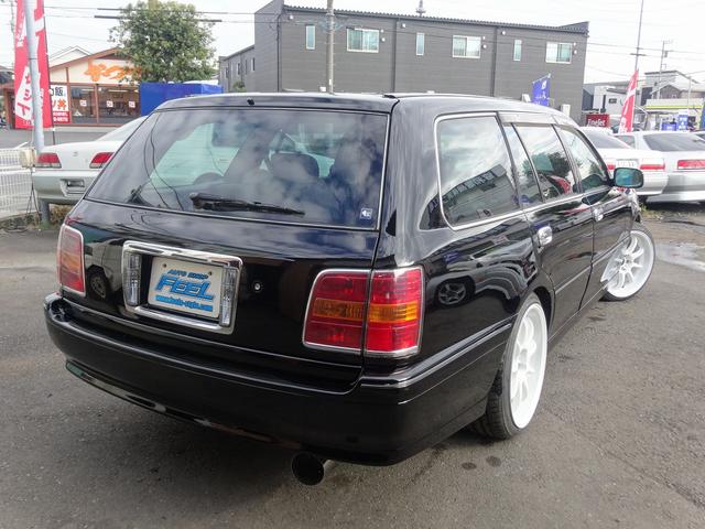 クラウンエステート アスリートV 新品5速(R154)ミッション載せ替え 新品フルタップ車高調 新品タイヤ4本 新品マフラー 新品前置きインタークーラー&エアクリ(6枚目)