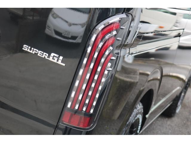 スーパーGL ダークプライムII ガソリン2WDデニムVer4フルセグナビフローリング施工ビルトインETCHDMIUSBミラーリング可能両側サイドバーTRDバンパーガードFLEX煌LEDテールMF0116インチAWオープンカントリー(23枚目)