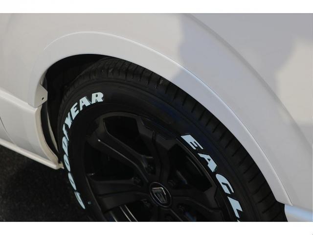 GL ロング Ver5内装架装フルフラット対面座席フローリング施工1.5インチローダウンリップスポイラーオーバーフェンダーLEDテール煌アーバングランデ17インチAWナスカータイヤシートカバーカロッツェリアSDナビ(15枚目)
