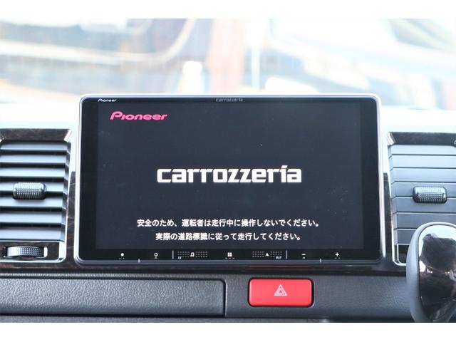 ロングワイドスーパーGL ガソリン4WDReClassicマットブラック塗装NT116インチAWオープンカントリーシートカバーベットキット両側サイドバーフローティングナビフリップダウンモニターHDMIETC(44枚目)