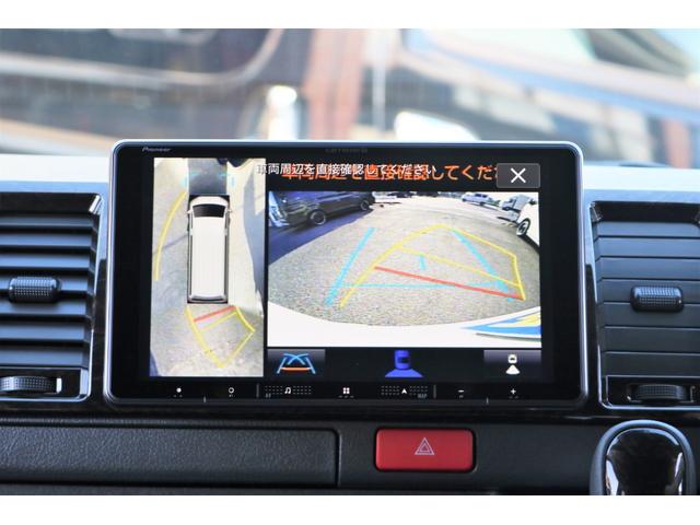 ロングワイドスーパーGL ガソリン4WDReClassicマットブラック塗装NT116インチAWオープンカントリーシートカバーベットキット両側サイドバーフローティングナビフリップダウンモニターHDMIETC(46枚目)