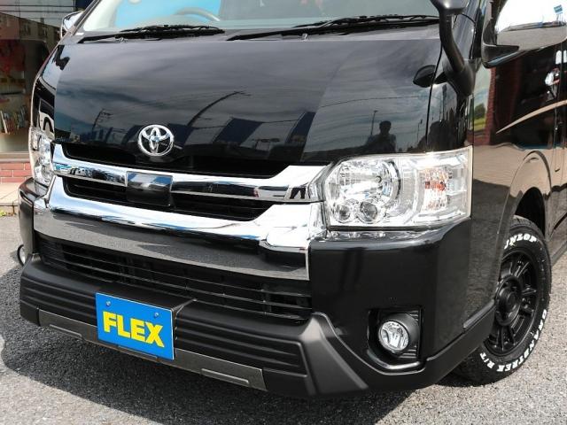 ハイエースワゴン ＧＬ　新品車中泊ベットキット　トリプルモニター　ＨＤＭＩスマホミラーリング対応フルセグナビ　サブモニター　フリップダウンモニター　新品ナスカータイヤ　新品黒革調シートカバー　パワースライドドア　寒冷地仕様（8枚目）