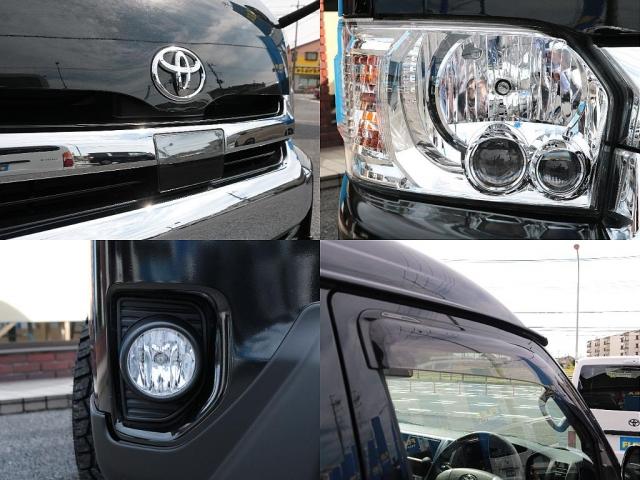 ハイエースワゴン ＧＬ　新品車中泊ベットキット　トリプルモニター　ＨＤＭＩスマホミラーリング対応フルセグナビ　サブモニター　フリップダウンモニター　新品ナスカータイヤ　新品黒革調シートカバー　パワースライドドア　寒冷地仕様（10枚目）