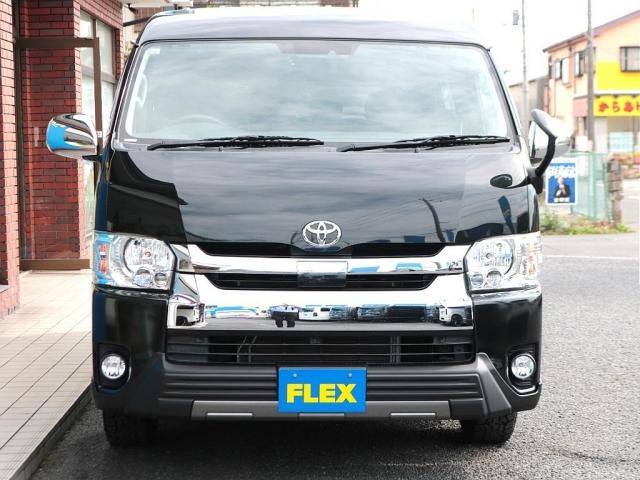 ハイエースワゴン ＧＬ　新品車中泊ベットキット　トリプルモニター　ＨＤＭＩスマホミラーリング対応フルセグナビ　サブモニター　フリップダウンモニター　新品ナスカータイヤ　新品黒革調シートカバー　パワースライドドア　寒冷地仕様（12枚目）