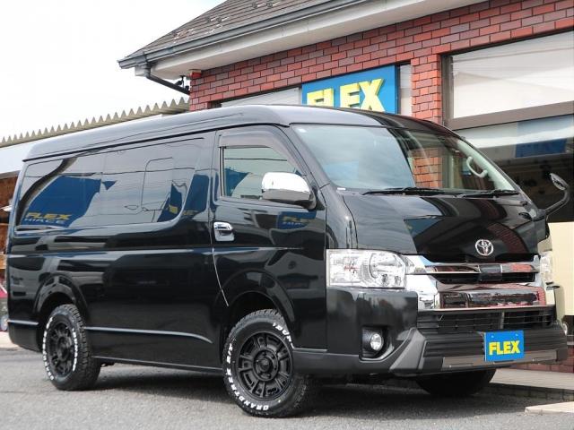 ハイエースワゴン ＧＬ　新品車中泊ベットキット　トリプルモニター　ＨＤＭＩスマホミラーリング対応フルセグナビ　サブモニター　フリップダウンモニター　新品ナスカータイヤ　新品黒革調シートカバー　パワースライドドア　寒冷地仕様（20枚目）