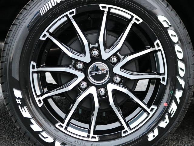 ハイエースワゴン GL ロング 新車8型 メカレスBIG-X11インチナビ 大型12.8フリップダウン 床張りフローリングフロア 全席黒革調シートカバー 1.5インチローダウン 新作Delf06 17インチAW ナスカータイヤ(19枚目)