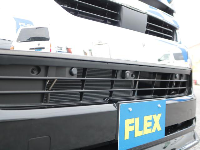 ハイエースワゴン GL ロング 新車8型 メカレスBIG-X11インチナビ 大型12.8フリップダウン 床張りフローリングフロア 全席黒革調シートカバー 1.5インチローダウン 新作Delf06 17インチAW ナスカータイヤ(22枚目)