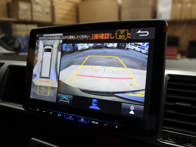 ハイエースワゴン GL ロング 新車8型 メカレスBIG-X11インチナビ 大型12.8フリップダウン 床張りフローリングフロア 全席黒革調シートカバー 1.5インチローダウン 新作Delf06 17インチAW ナスカータイヤ(56枚目)