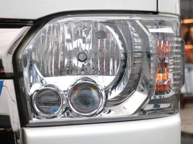 ハイエースバン スーパーGL ダークプライムII ロングボディ ワンオーナー FLEXオリジナル内装Ver4 家具付ベットキット 床張りフローリングフロア フルセグナビ ナビ連動ドラレコ コーナーセンサー 新品Delf06AW ナスカー 1.5インチローダウン(24枚目)