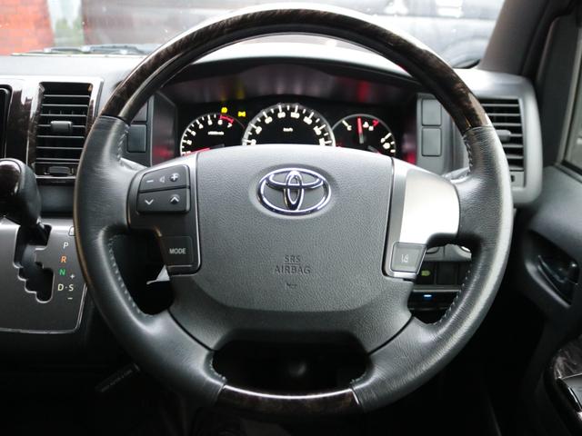 ハイエースバン スーパーGL ダークプライムII ロングボディ ワンオーナー FLEXオリジナル内装Ver4 家具付ベットキット 床張りフローリングフロア フルセグナビ ナビ連動ドラレコ コーナーセンサー 新品Delf06AW ナスカー 1.5インチローダウン(42枚目)