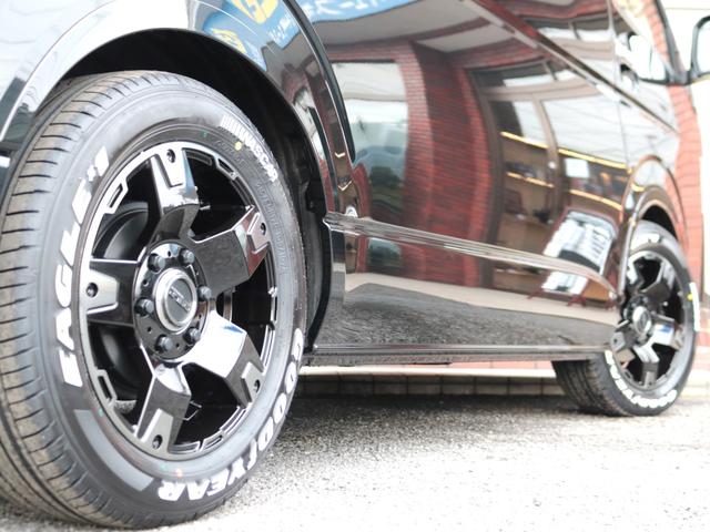 ハイエースワゴン GL ロング 新車 FLEX内装架装Relaxing ベット&テーブル車中泊仕様 HDMIスマホミラーリング フルセグナビ&フリップダウンモニター USB電源増設 デジタルインナーミラー パノラミックビューモニター(79枚目)