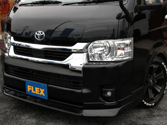 ハイエースワゴン GL ロング 【買取直販】オットマン付きキャプテンシート4脚 ファインテックツアラー BIG-X11インチナビ 12.8インチフリップダウンモニター HDMIスマホミラーリング対応 デジタルインナーミラー PVM(11枚目)