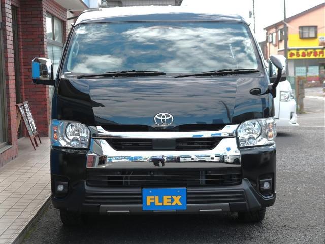 ハイエースワゴン GL 買取直販 ストラーダフローティング9インチナビ カロッツェリアフリップダウンモニター スモークフィルムリア5面 NT-1 16インチAW TOYOオープンカントリーR/Tタイヤ トヨタセーフティセンス(13枚目)