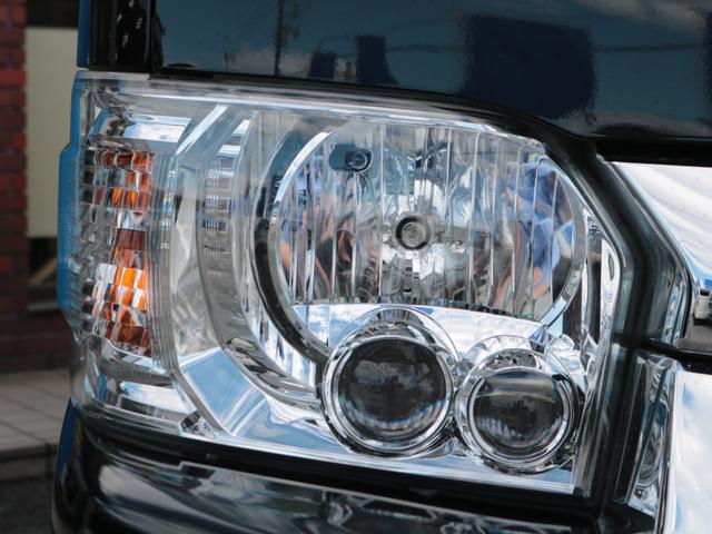 ハイエースワゴン GL 買取直販 ストラーダフローティング9インチナビ カロッツェリアフリップダウンモニター スモークフィルムリア5面 NT-1 16インチAW TOYOオープンカントリーR/Tタイヤ トヨタセーフティセンス(25枚目)