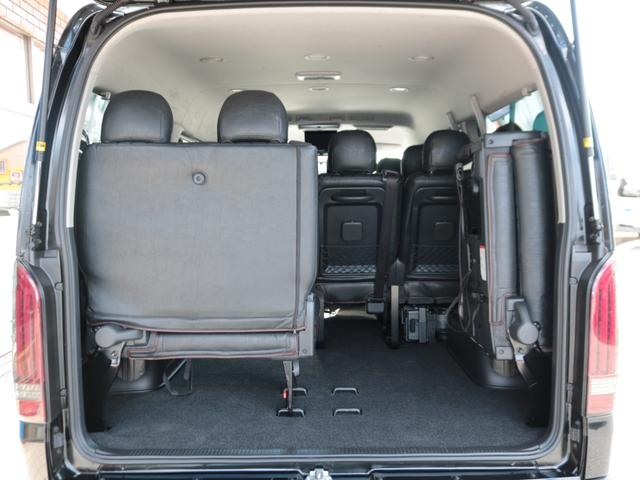 ハイエースワゴン GL 買取直販 ストラーダフローティング9インチナビ カロッツェリアフリップダウンモニター スモークフィルムリア5面 NT-1 16インチAW TOYOオープンカントリーR/Tタイヤ トヨタセーフティセンス(70枚目)