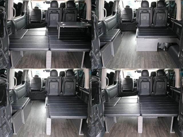 広々としたラゲッジスペースも確保可能で遊びにも長距離ドライブにも快適☆