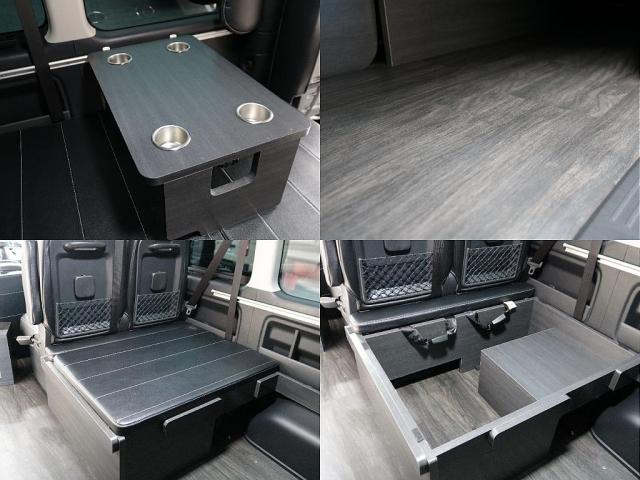 専用テーブルは２ＷＹでベットモード、乗車モードどちらでも活用可能☆