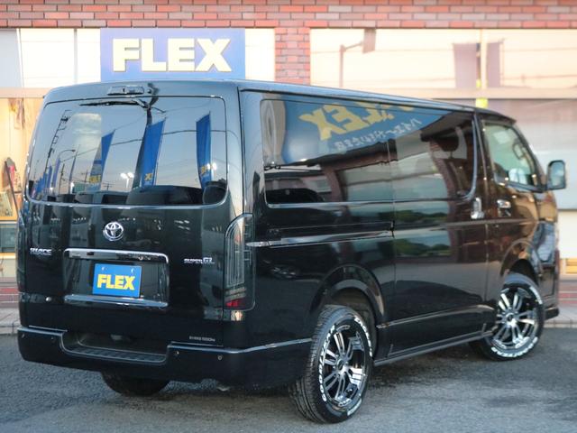 ハイエースバン スーパーGL ダークプライムII 登録済未使用車 高さ調節車中泊ベット HDMIスマホミラーリング 走行中視聴フルセグナビ パノラミックビューモニター デジタルインナーミラー トヨタセーフティセンス クリアランスソナー サイドバー(72枚目)