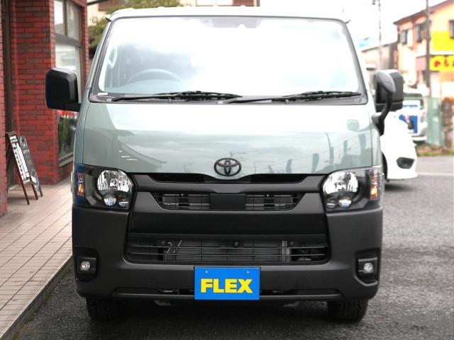 ハイエースバン ロングスーパーGL 車中泊ベットキット メカレスBIG-X11インチナビ ミラーリング対応HDMIポート FLEXシートカバー 両側サイドバー インナーブラックヘッドライト ブラックエディション 両側パワースライドドア(11枚目)