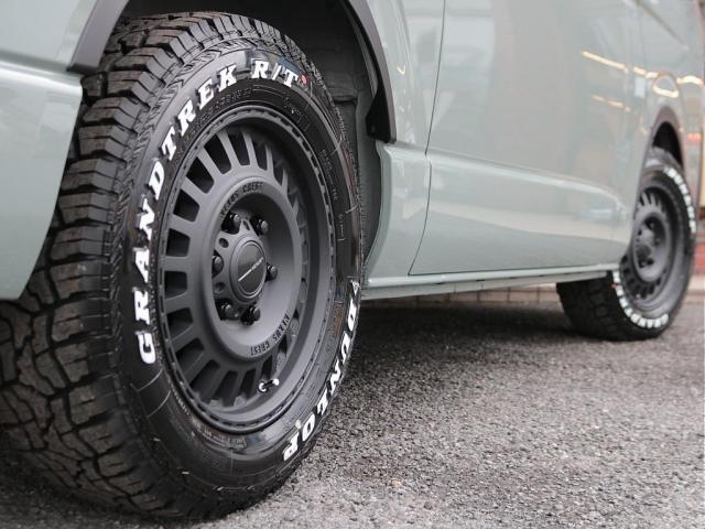 ハイエースバン ロングスーパーGL 車中泊ベットキット メカレスBIG-X11インチナビ ミラーリング対応HDMIポート FLEXシートカバー 両側サイドバー インナーブラックヘッドライト ブラックエディション 両側パワースライドドア(17枚目)