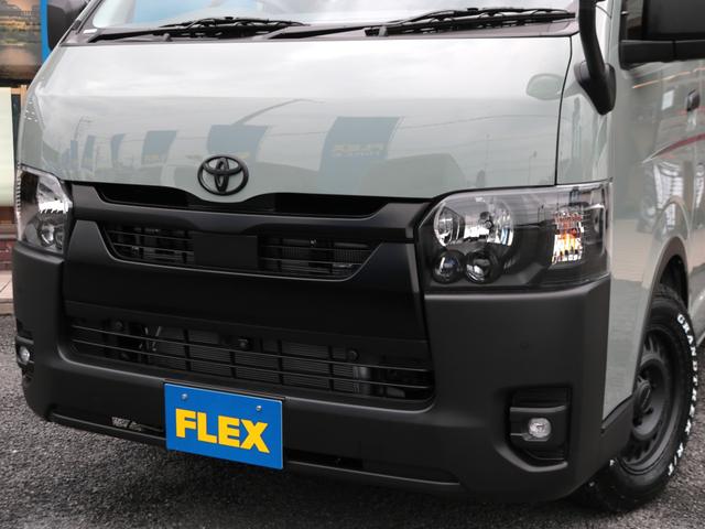 ハイエースバン ロングスーパーGL 車中泊ベットキット メカレスBIG-X11インチナビ ミラーリング対応HDMIポート FLEXシートカバー 両側サイドバー インナーブラックヘッドライト ブラックエディション 両側パワースライドドア(21枚目)