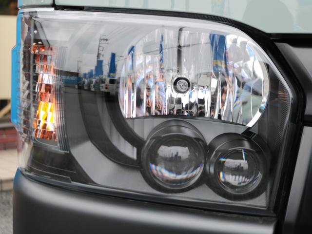 ハイエースバン ロングスーパーGL 車中泊ベットキット メカレスBIG-X11インチナビ ミラーリング対応HDMIポート FLEXシートカバー 両側サイドバー インナーブラックヘッドライト ブラックエディション 両側パワースライドドア(24枚目)