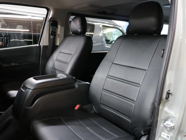 ハイエースバン ロングスーパーGL 車中泊ベットキット メカレスBIG-X11インチナビ ミラーリング対応HDMIポート FLEXシートカバー 両側サイドバー インナーブラックヘッドライト ブラックエディション 両側パワースライドドア(68枚目)