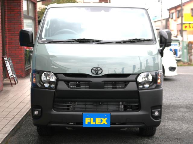 ハイエースバン ロングスーパーGL 車中泊ベットキット メカレスBIG-X11インチナビ ミラーリング対応HDMIポート FLEXシートカバー 両側サイドバー インナーブラックヘッドライト ブラックエディション 両側パワースライドドア(74枚目)