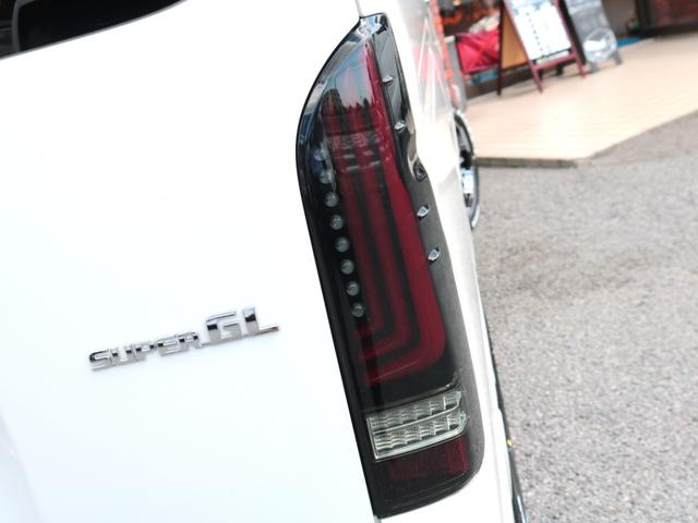 ハイエースバン スーパーGL ダークプライムII ロングボディ ベットキット BIG-X11インチナビ FLEXフロントスポイラー アルティメットIILEDテール Delf06 17インチAW ナスカーレタータイヤ トヨタセーフティセンス 両側パワースライドドア(32枚目)