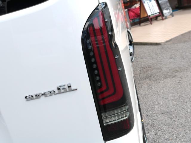 ハイエースバン スーパーGL ダークプライムII ロングボディ ベットキット BIG-X11インチナビ FLEXフロントスポイラー アルティメットIILEDテール Delf06 17インチAW ナスカーレタータイヤ トヨタセーフティセンス 両側パワースライドドア(33枚目)
