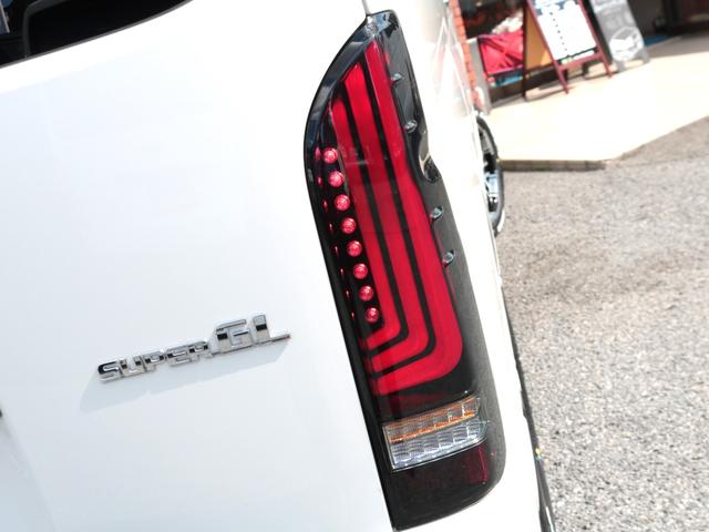 ハイエースバン スーパーGL ダークプライムII ロングボディ ベットキット BIG-X11インチナビ FLEXフロントスポイラー アルティメットIILEDテール Delf06 17インチAW ナスカーレタータイヤ トヨタセーフティセンス 両側パワースライドドア(80枚目)