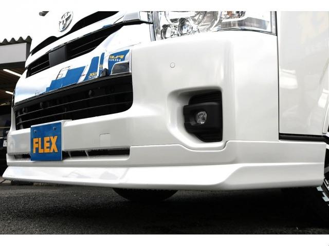 ハイエースワゴン GL ロング FLEX内装アレンジ【familiar】ベット&テーブル車中泊仕様 BIG-X11インチナビ HDMIスマホミラーリング フローリングフロア デジタルインナーミラー パノラミックビューモニター TSS(11枚目)