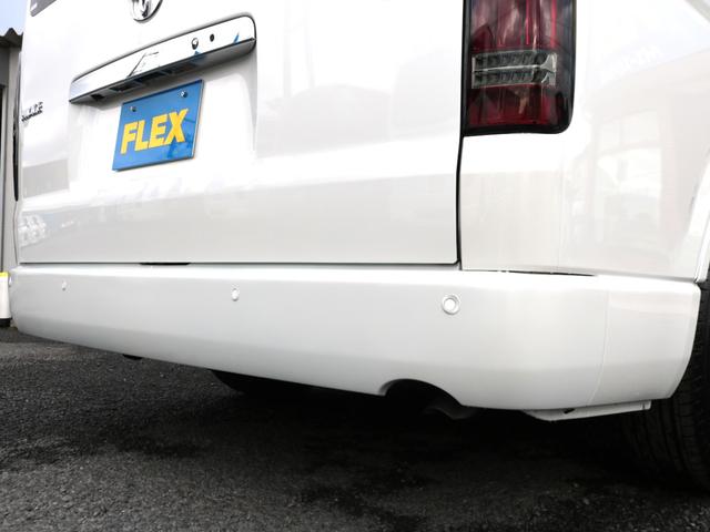 ハイエースワゴン GL ロング FLEX内装アレンジ【familiar】ベット&テーブル車中泊仕様 BIG-X11インチナビ HDMIスマホミラーリング フローリングフロア デジタルインナーミラー パノラミックビューモニター TSS(73枚目)