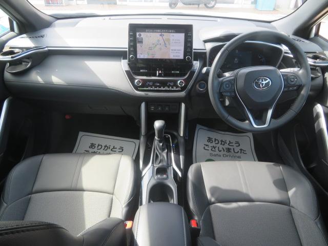 カローラクロス ハイブリッドZ ワンオーナー 禁煙車 PCS BSM T-コネクト Bluetooth接続 USB FRドラレコ LED フォグ シートヒーター パワーシート パワーゲート FRソナー Bカメラ 純正アルミ LKA(15枚目)