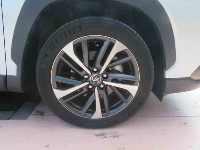 カローラクロス ハイブリッドZ ワンオーナー 禁煙車 PCS BSM T-コネクト Bluetooth接続 USB FRドラレコ LED フォグ シートヒーター パワーシート パワーゲート FRソナー Bカメラ 純正アルミ LKA(19枚目)