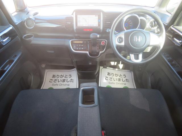 Ｎ－ＢＯＸカスタム Ｇ・Ｌパッケージ　ワンオーナー　禁煙車　ＥＴＣ　純正メモリーナビＴＶ　ＤＶＤ再生　Ｂｌｕｅｔｏｏｔｈ接続　スマートキー　ＨＩＤ　フォグ　片側パワスラ　アイドリングストップ　純正アルミ　ドアバイザー　バックカメラ　ＡＢＳ（15枚目）