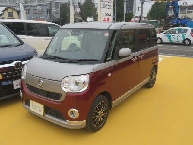 ムーヴキャンバス GメイクアップSAIII 禁煙車 スマートアシストIII 純正メモリーナビTV DVD再生 Bluetooth接続 USB 社外FRドラレコ LED フォグ 両側パワスラ Rソナー 全周囲カメラ 社外アルミ 地デジ W電動ドア(7枚目)