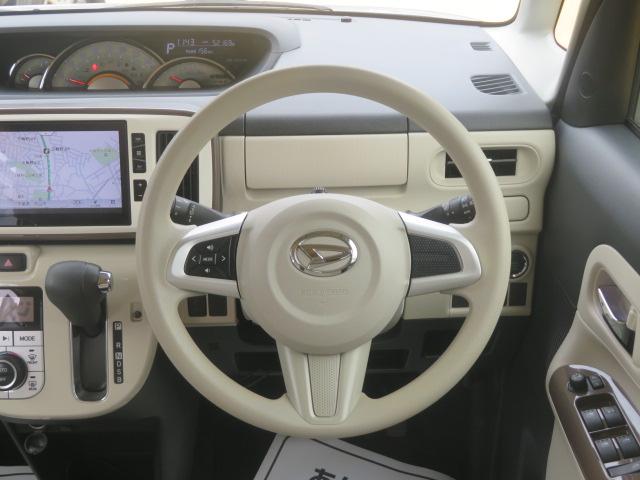 ムーヴキャンバス GメイクアップSAIII 禁煙車 スマートアシストIII 純正メモリーナビTV DVD再生 Bluetooth接続 USB 社外FRドラレコ LED フォグ 両側パワスラ Rソナー 全周囲カメラ 社外アルミ 地デジ W電動ドア(16枚目)