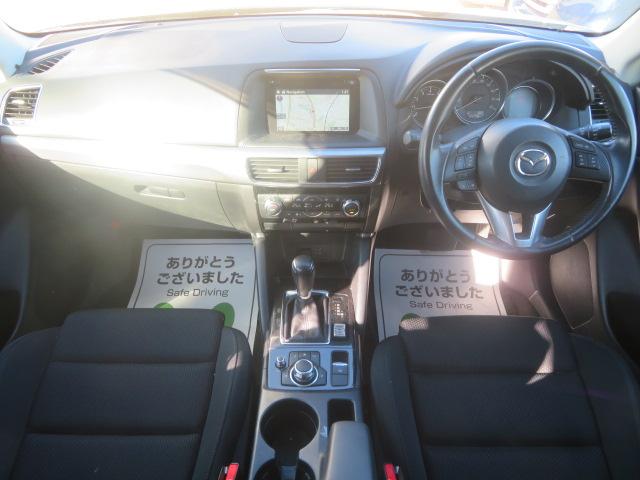 ＣＸ－５ ２０Ｓプロアクティブ　禁煙車　ｉ－ＡＣＴＩＶＥＳＥＮＳＥ　社外ＦＲドラレコ　マツダコネクトナビ　Ｂｌｕｅｔｏｏｔｈ接続　ＵＳＢ　ＥＴＣ　ＬＥＤ　オートハイビーム　クルーズコントロール　デュアルエアコン　Ｂカメラ　ｉＳＴＯＰ（15枚目）