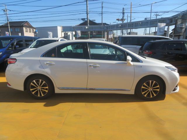 SAI G 禁煙車 純正HDDナビTV DVD再生 Bluetooth接続 USB ETC スマートキー クルコン LED フォグ 純正ドラレコ パワーシート シートヒーター 前後ソナー Bカメラ 純正アルミ(4枚目)