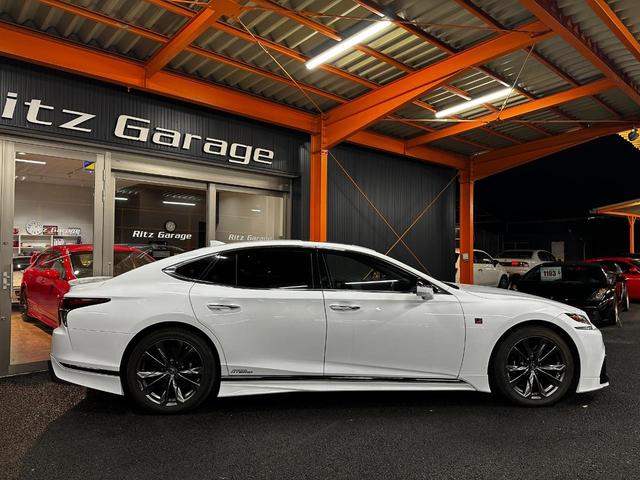 ＬＳ ＬＳ５００ｈ　Ｆスポーツ　ＴＲＤエアロサンルーフマクレビ純正２０ＡＷ（6枚目）