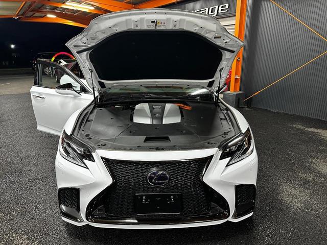 ＬＳ ＬＳ５００ｈ　Ｆスポーツ　ＴＲＤエアロサンルーフマクレビ純正２０ＡＷ（38枚目）