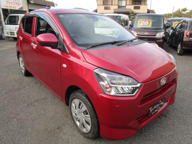 ミライース Ｘ　ＳＡＩＩＩ　ＥＴＣ　キーレス　アイドリングストップ　衝突被害軽減システム　オートマチックハイビーム　運転席エアバック　助手席エアバック　ＣＤ（3枚目）