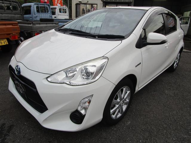 アクア Ｇ　プッシュスタート　ドライブレコーダー　ナビ　バックカメラ　Ｂｌｕｅｔｏｏｔｈアイドリングストップ　シートヒーター　運転席エアバック　助手席エアバック　盗難防止（4枚目）