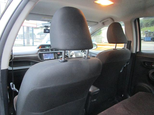 アクア Ｇ　プッシュスタート　ドライブレコーダー　ナビ　バックカメラ　Ｂｌｕｅｔｏｏｔｈアイドリングストップ　シートヒーター　運転席エアバック　助手席エアバック　盗難防止（34枚目）