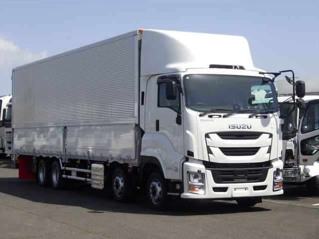 ウイング車　未使用　リアエアサス　リターダ　４軸低床　７ＭＴ　３８０ｐｓ　積載１３．８ｔ(4枚目)