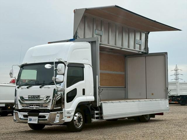 フォワード ウイング　増トン　６２ワイド　ハイルーフ　リアエアサス　フルハーフＤＭＷ　６ＭＴ　２４０ｐｓ　積載８．１ｔ（13枚目）